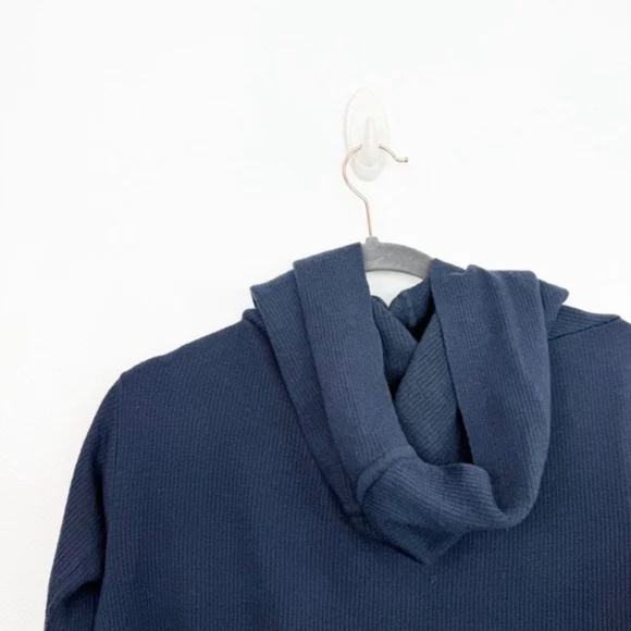 Lululemon Cabin Yogi Wrap Inkwell | Heathered Inkwell Reversible Size 8 - Picture 5 of 5